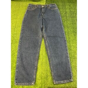 Levis 560 Loose Fit Straight Leg Jeans Womens 33x31 Blue Y2K Made USA